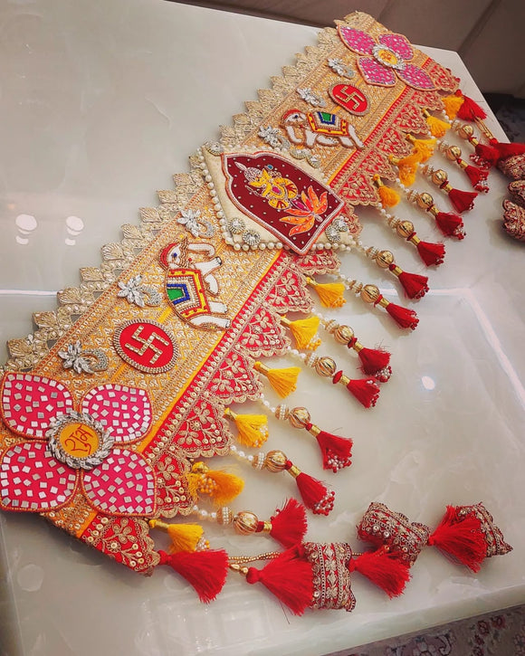 Ganesha , Beautiful Bandanwar / Thoran for Decorating Your Doors This Diwali 2025-MOI001GB