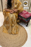 Malini , Premium Zari kota Pen Kalamkari hand maggam work saree with blouse-TREND001KS