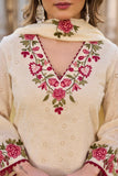 Premium Mal Cotton Salwar suit set with beautiful embroidery work -SOC001SSW