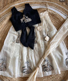 k. k Kids Special  Deer Design premium Chanderi Lehanga  top for kids-SOC001KL