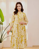 Enjoy your Flora Pintex A Line Cotton Kurta Set -FOF001KCS