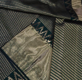 Tanmayi , elegant Pure kanchipuram silk saree handwoven with 2 g pure jari exclusive Bridal saree -SACHI001BBS