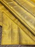 Jaya Lakshmi , elegant Golden Brocade  Kanjivaram Silk Saree for women -SACHI001GL