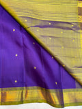 Malarveni , Old Traditional Kanchipuram round 90 Kolik gatti petu border on double side saree-SACHI001PS