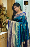 Neelima , Beautiful  Benaras and kalneta katan pattu saree for women -TREND001KP