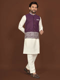 Unique Color Classic Koti Kurta Pair for Men -SOC001KKA