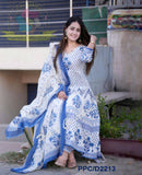 ELEVATE UR STYLE IN OUR CLASSY &nbsp;ANARKALI SUIT SET IN MUGHAL BUTTA ANARKALI FULL GHERA  SUIT -RG001AS