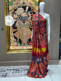 Holi Hai , Festival Special Patan Patola Print Saree for women -MEHAR001PPB