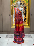 Holi Festival Special Patan Patola Print Saree for women -MEHAR001PPA