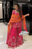 SUIT WALA present Georgette with Gotapati work Dress Material -SAPRK001SM