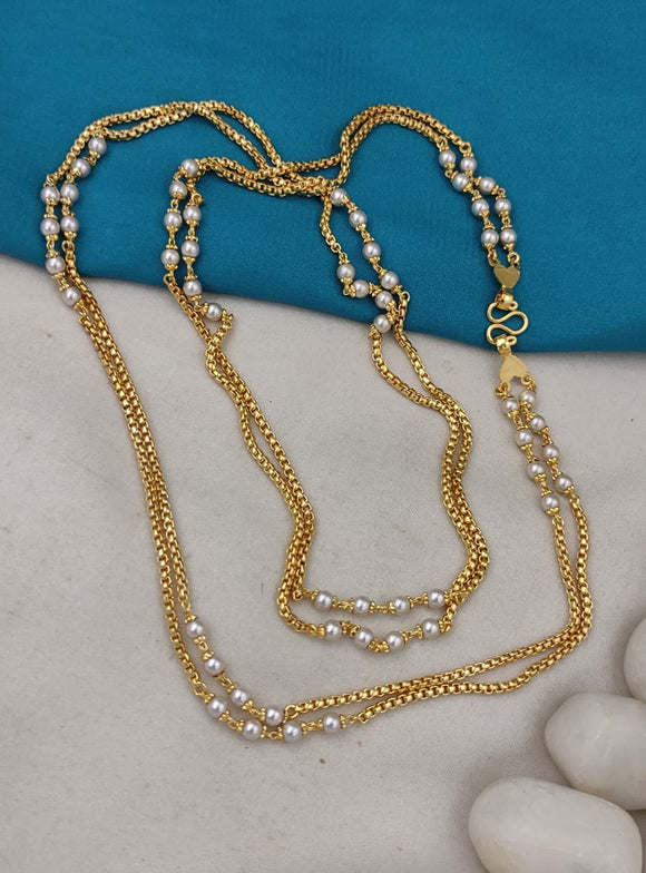 HAZEL , GOLD PLATED CHAIN FOR WOMEN -ART001GPCH – www.soosi.co.in