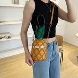 Cute Pineapple Designer Sling Bag for women -AKSH001PB