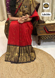 Neerja , Gadwal pattu allover meenakari weaving motifs Saree for women -TREND001GS