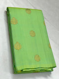 Pallavi , Light Green Shade Kanjiavaram Silk Saree for Women -SACHI001GKS