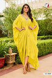 Yellow Shade Designer Dress for Women -RIMP001YD