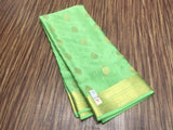 Shravani , Pista Green Shade Pure Mysore silk saree for women -SACHI001GM