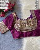 Lotus Blouse , Fully stitched Lotus Blouse in Purple shade -GARI001WS