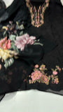 Pure glass organza shirt with Embroidery thread work shirt -AFREE001SS