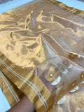 Swarnika , Golden Pure chanderi handloom saree for women-NAGMA001GCS