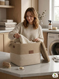 Rectangular shape Big Size Laundry Basket -AKSH001RS
