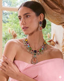 Emma , elegant Victorian Style Designer Necklace Set for women -SONAM001DNSA