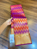 Manjula , Pure Kanjivaram Silk Saree with Beautiful Weavings and Rich Pallu with Blouse-SACHI001KSP