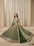 Green Shade Premium Chinon Silk With Heavy Work Lehenga for Women (Unstitched)-SOC001PLG