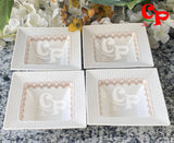 White Serving bowls / Snacks Bowls set of 4 -CP001BS