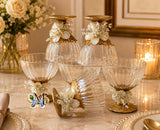 Beautiful  ice cream /dessert /kheer /pudding bowls with beautiful Golden handwork -PAL001GWG
