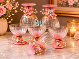 Beautiful  ice cream /dessert /kheer /pudding bowls with beautiful Golden handwork -PAL001GWP