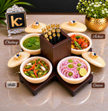 Perfect platter for Serving chutney , achar -LR001PP