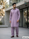 Full stitched Pathani Kurta with Salwar Bottom in Lilac Colour-SOC001LK