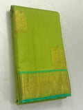 Soundarya , Light Green Kanjivaram Silk Saree for women -SACH001LGS
