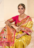 RajYog Presenting Paithani concept Saree for women -OEK001PSF