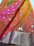 Vismaya , Pure chanderi Handloom Katan Silk  saree for women -NAGMA001KS