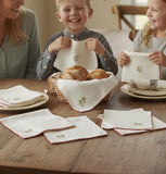 Vista Weaves Embroidery Napkins Set of 6pc -ANUB001EN