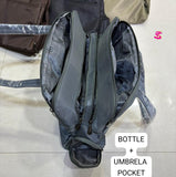 Nylon Rainy Hand bag in English Grey color for women-GUP001EG