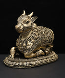 Brass Nandi Statue in Brass -HOH001BN