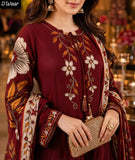 D'Wear(Design Your Style) Beautiful Ready to Wear Dupatta set in Aline pattern-RG001DK