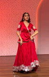 NAVRATRI SPECIAL Pure Cotton Lehenga Choli  6 Meter with  Big Flair -VIVA001LC