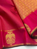 Gandaberunda Motif weaved Kanjivaram Silk Saree for women-PRS001GB