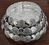 Set of 3 , Different sizes German Silver Urlis Combo for Diwali 2026- VI001DC