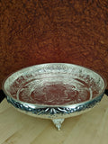 German Silver Beautiful 12 inch Diameter  Lakshmi plate for Puja purpose this Diwali 2026-DEEP001LPB