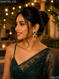 Kamini , elegant Antique Gold Finish Earrings for women -SIP001KDE