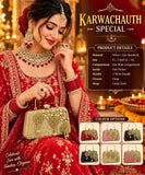 Karwa Chauth 2026 Special Premium Collection Clutch for Women -LUXE001CA