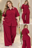 Designer Co-ord set in Soft Denim Fabric  best outfit for travelling or outing -DP001TC