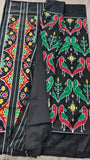 Ajanta , Exclusive Pochampally twill ikkat silk saree for women -POCHA001SA