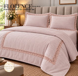 FLORENCE – 4 Pcs Premium Boutique Comforter Set -RG001CSA