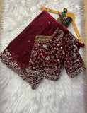 New Diwali 2026 Special Space Silk Saree with Ready made Blouse-AURA001SWB