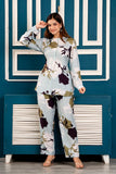 Beautiful Co-ord Set in Muslin Silk for women -FOF001MCS